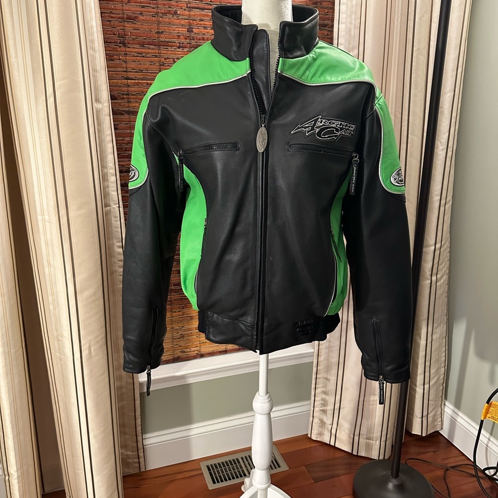 Arctic cat men’s leather jacket